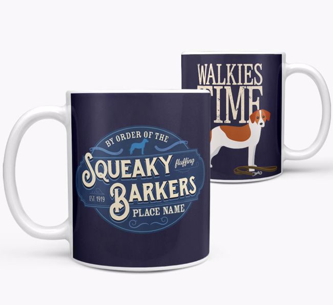 Squeaky Barkers: Personalised {breedCommonName} Mug