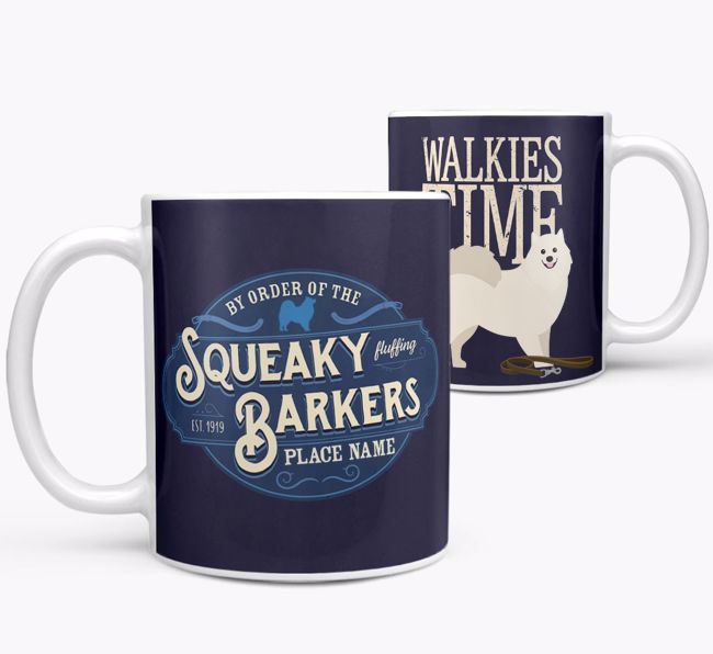 Squeaky Barkers: Personalized {breedCommonName} Mug