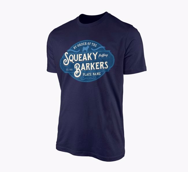 Squeaky Barkers: Personalised {breedFullName} T-Shirt