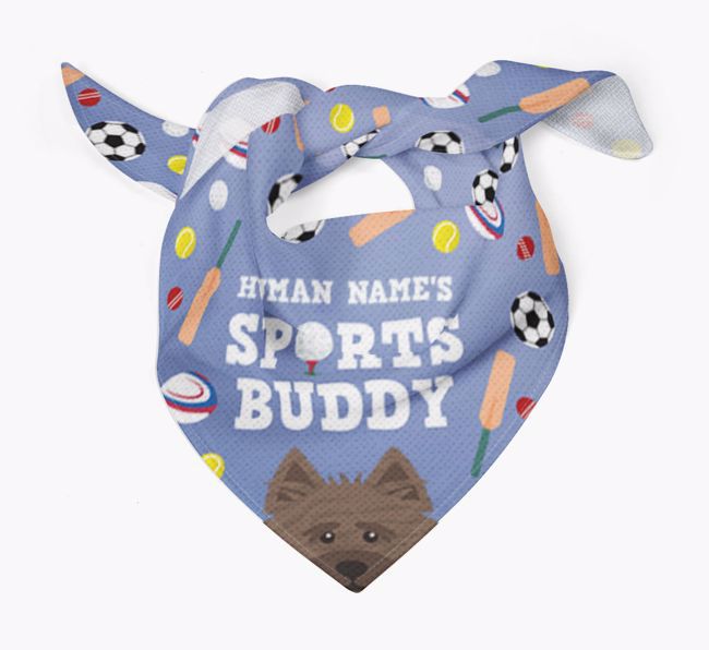 Sports Buddy: Personalised {breedFullName} Bandana