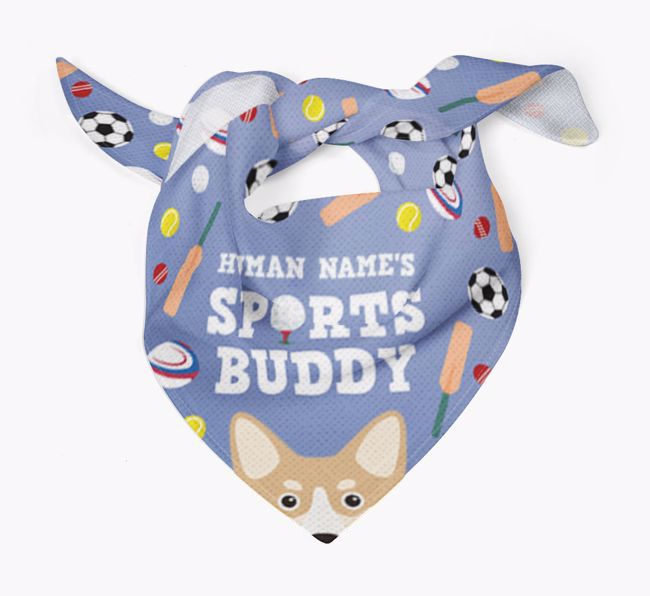 Sports Buddy: Personalised {breedFullName} Bandana