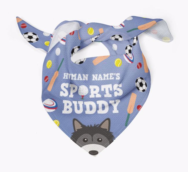 Sports Buddy: Personalised {breedFullName} Bandana