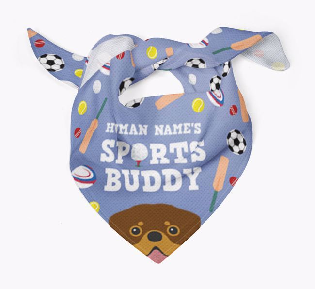 Sports Buddy: Personalised {breedFullName} Bandana