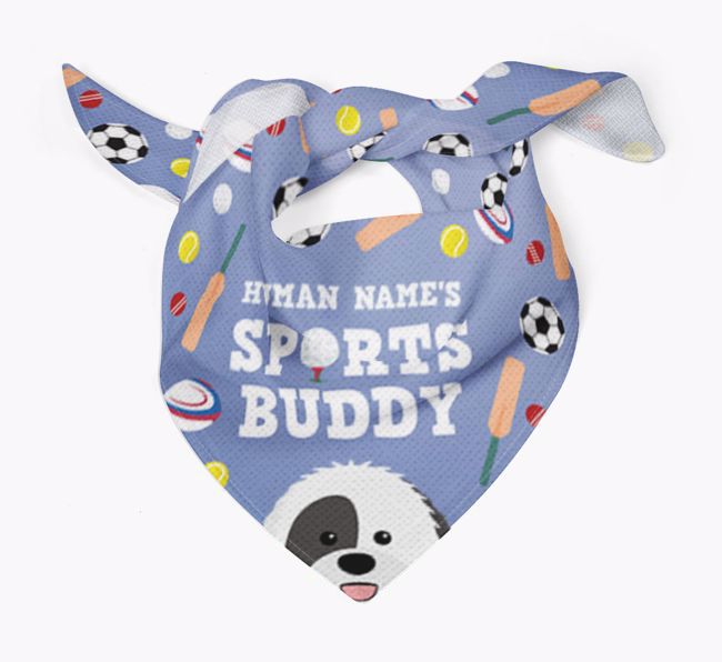 Sports Buddy: Personalised {breedFullName} Bandana