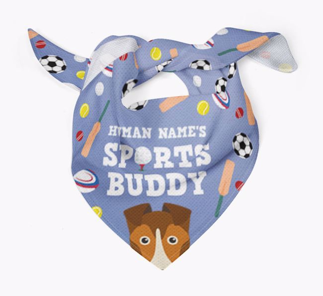 Sports Buddy: Personalised {breedFullName} Bandana