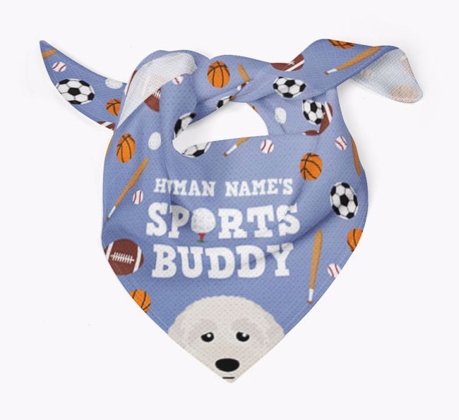 Sports Buddy: Personalized {breedFullName} Bandana