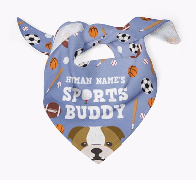 Sports Buddy: Personalized {breedFullName} Bandana