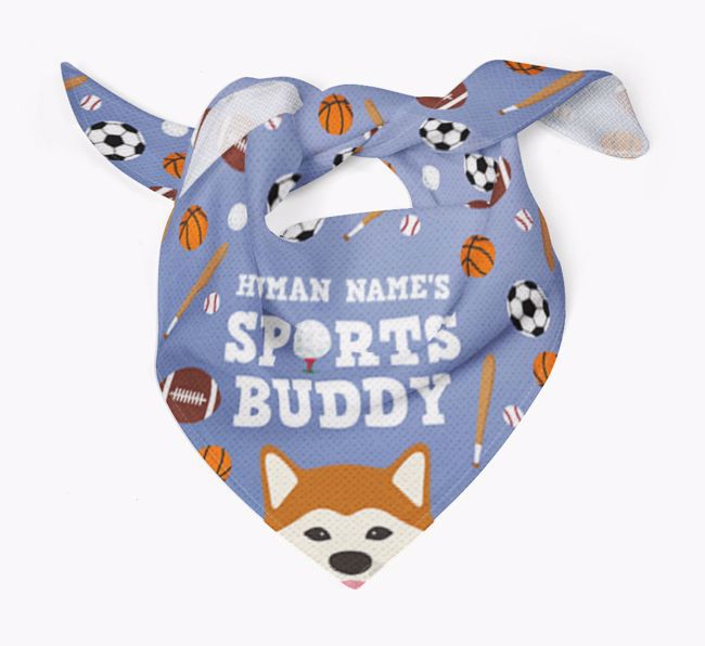 Sports Buddy: Personalized {breedFullName} Bandana