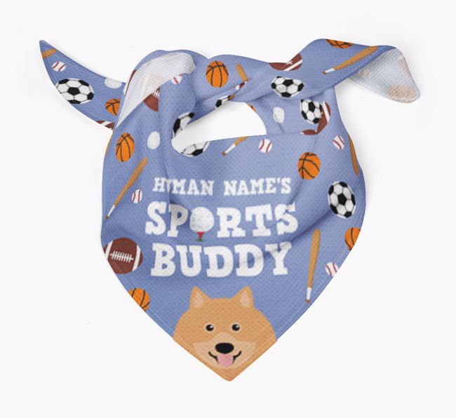 Sports Buddy: Personalized {breedFullName} Bandana