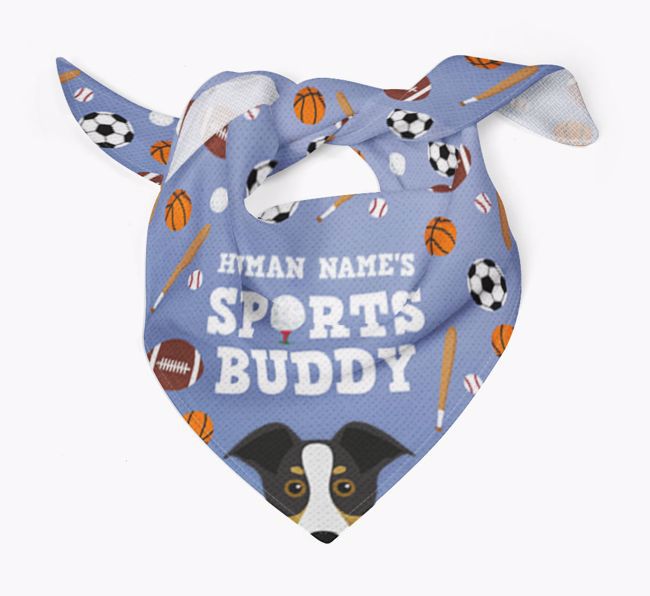 Sports Buddy: Personalized {breedFullName} Bandana