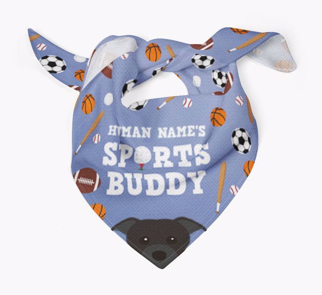 Sports Buddy: Personalized {breedFullName} Bandana