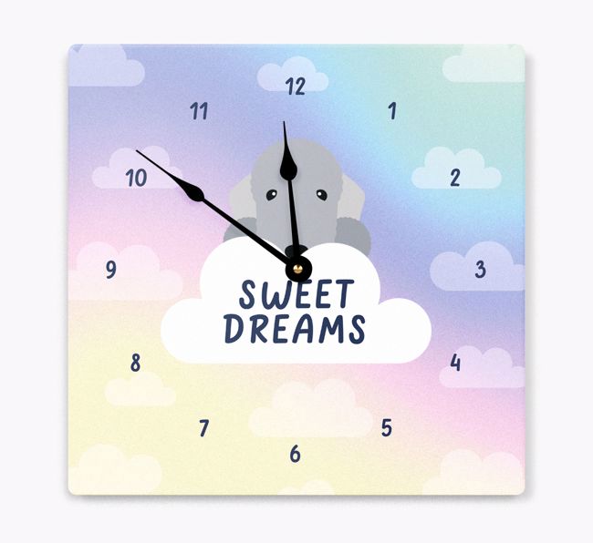 Sweet Dreams: Personalized {breedFullName} Wall Clock