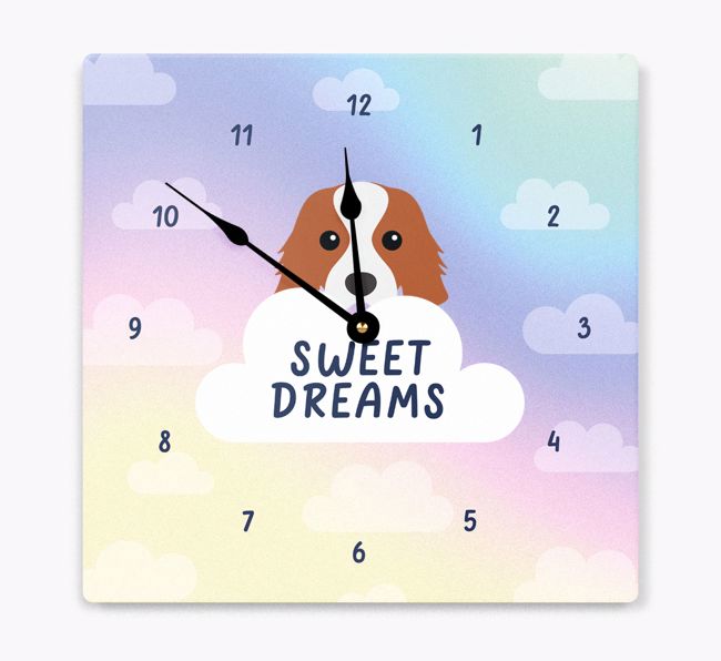 Sweet Dreams: Personalised {breedFullName} Wall Clock