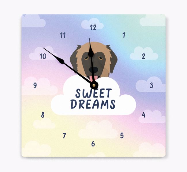 Sweet Dreams: Personalized {breedFullName} Wall Clock