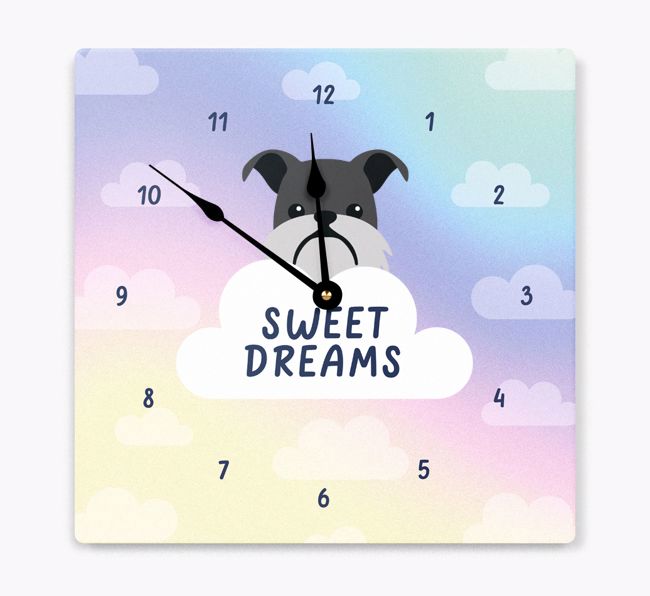 Sweet Dreams: Personalised {breedFullName} Wall Clock