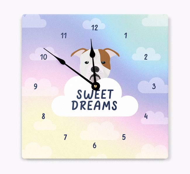 Sweet Dreams: Personalized {breedFullName} Wall Clock