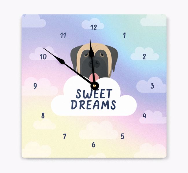 Sweet Dreams: Personalised {breedFullName} Wall Clock