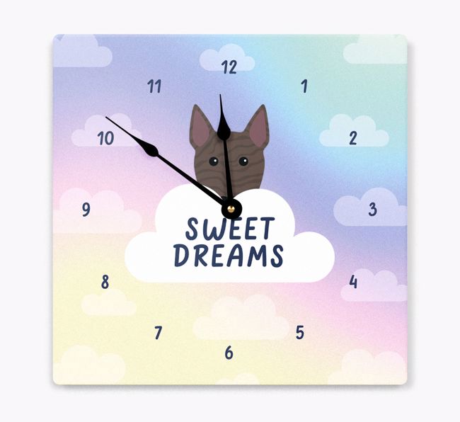 Sweet Dreams: Personalized {breedFullName} Wall Clock