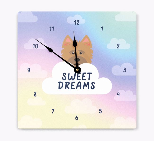 Sweet Dreams: Personalized {breedFullName} Wall Clock