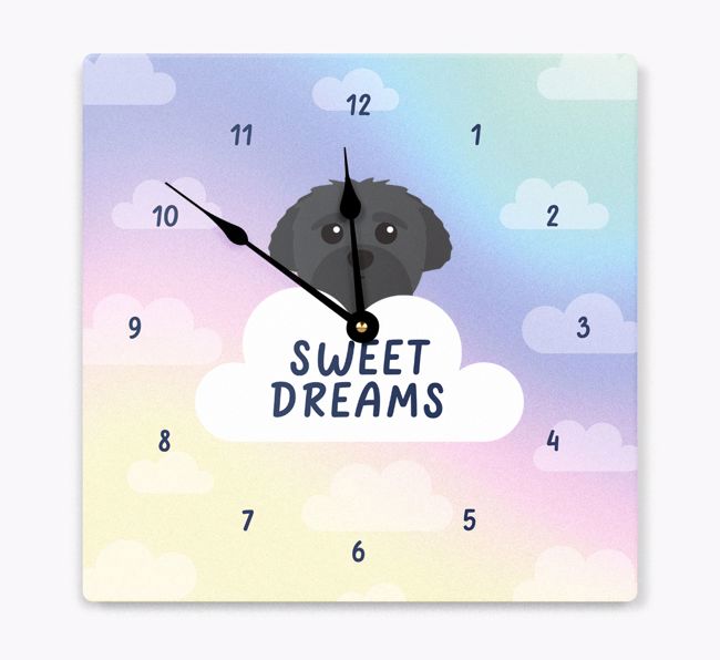 Sweet Dreams: Personalised {breedFullName} Wall Clock