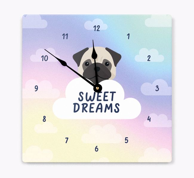 Sweet Dreams: Personalized {breedFullName} Wall Clock