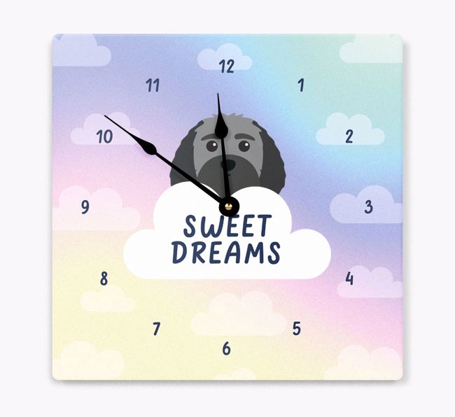 Sweet Dreams: Personalized {breedFullName} Wall Clock