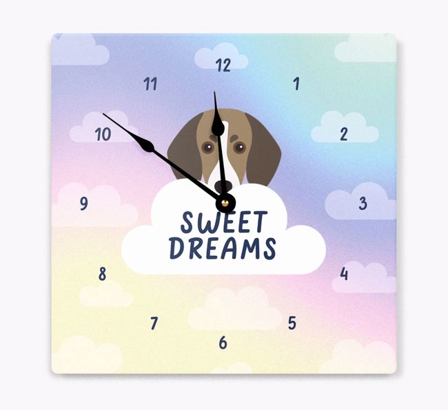 Sweet Dreams: Personalized {breedFullName} Wall Clock