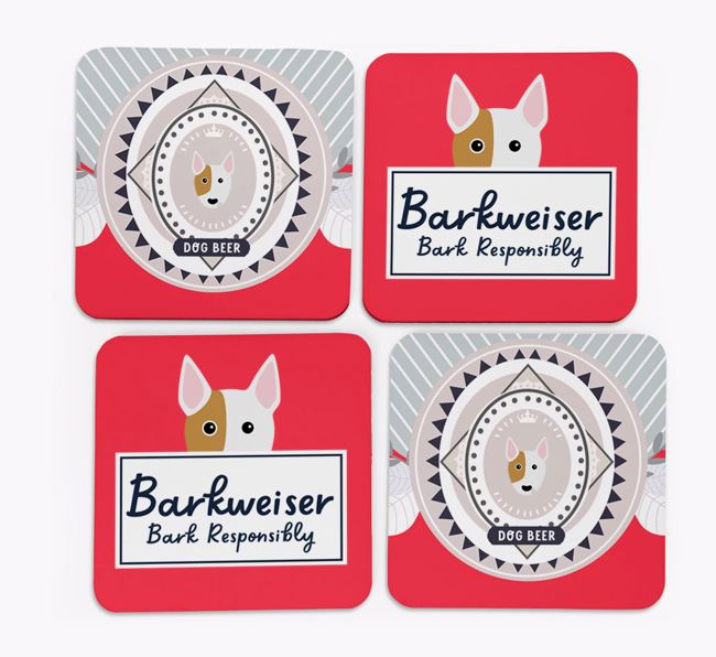 Barkweiser: Personalised {breedFullName} Coasters