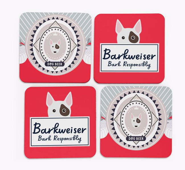 Barkweiser: Personalised {breedFullName} Coasters