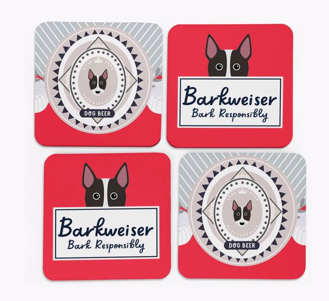 Barkweiser: Personalised {breedFullName} Coasters