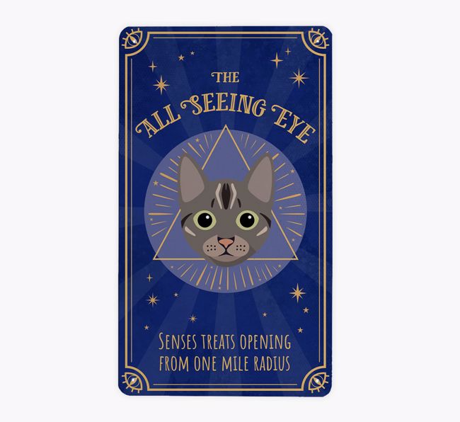 All Seeing Eye: Personalized {breedCommonName} Metal Sign