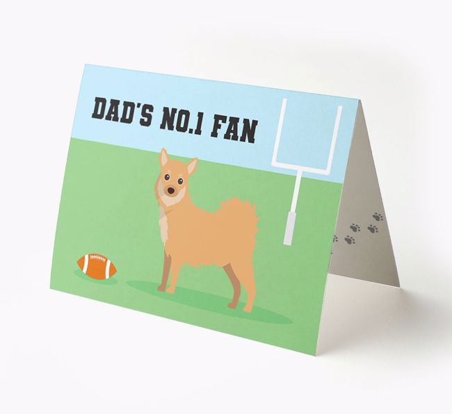 No.1 Fan - Football: Personalized {breedFullName} Card