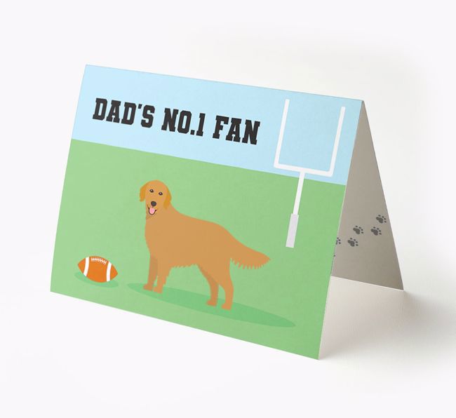 No.1 Fan - Football: Personalized {breedFullName} Card