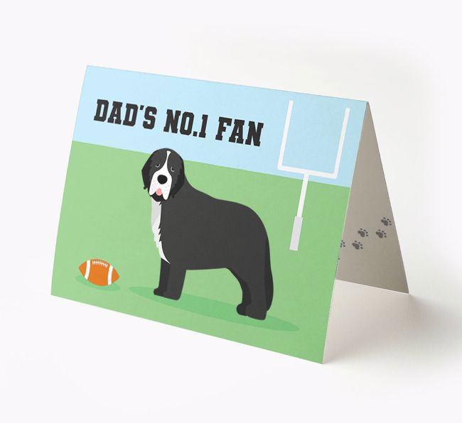 No.1 Fan - Football: Personalized {breedFullName} Card