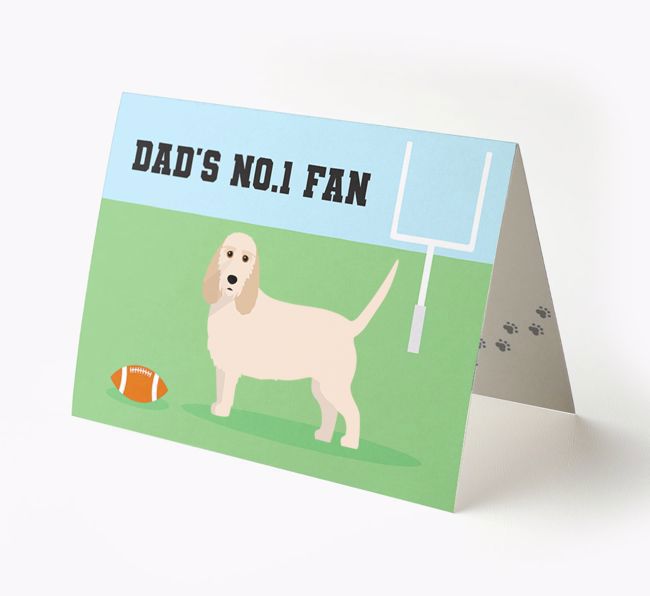 No.1 Fan - Football: Personalized {breedFullName} Card