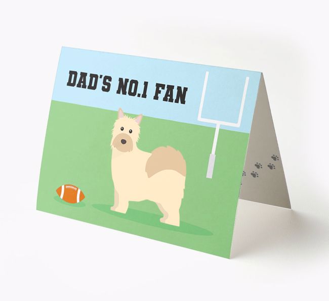 No.1 Fan - Football: Personalized {breedFullName} Card