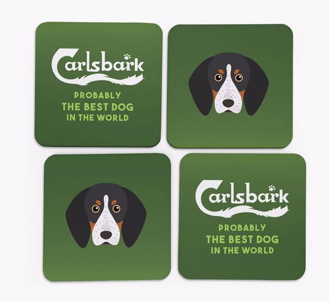 Carlsbark: Personalized {breedFullName} Coasters