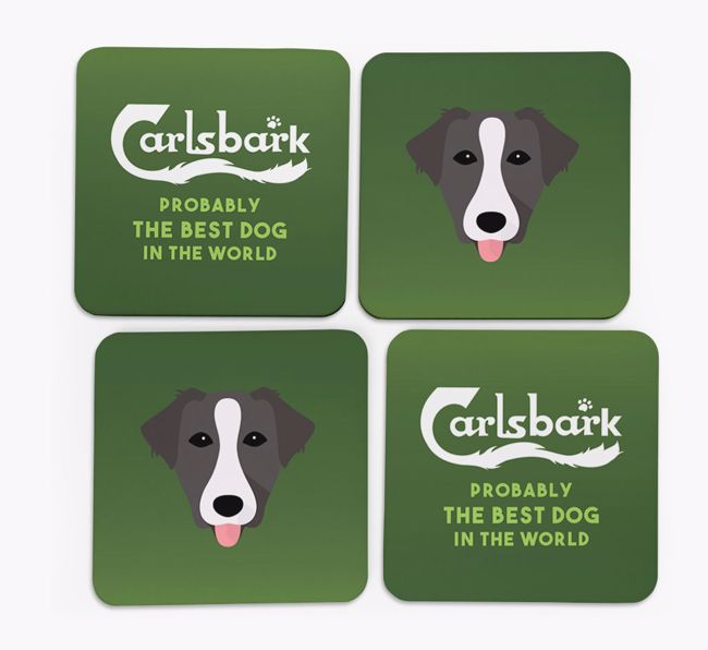 Carlsbark: Personalized {breedFullName} Coasters
