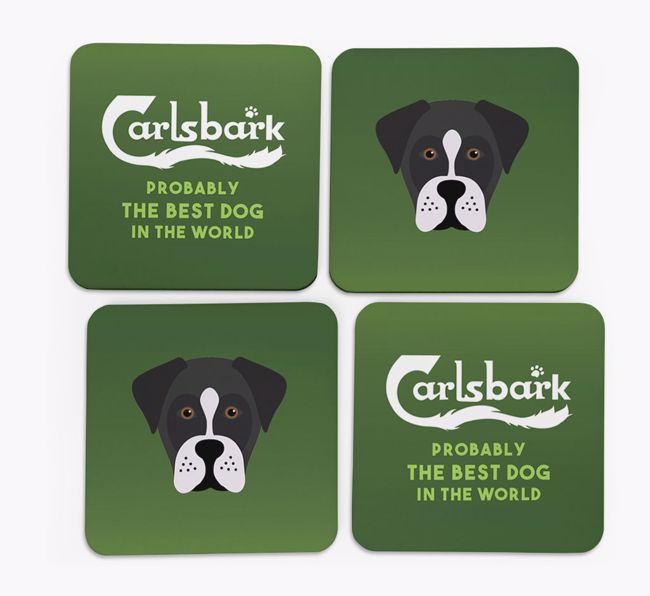 Carlsbark: Personalized {breedFullName} Coasters