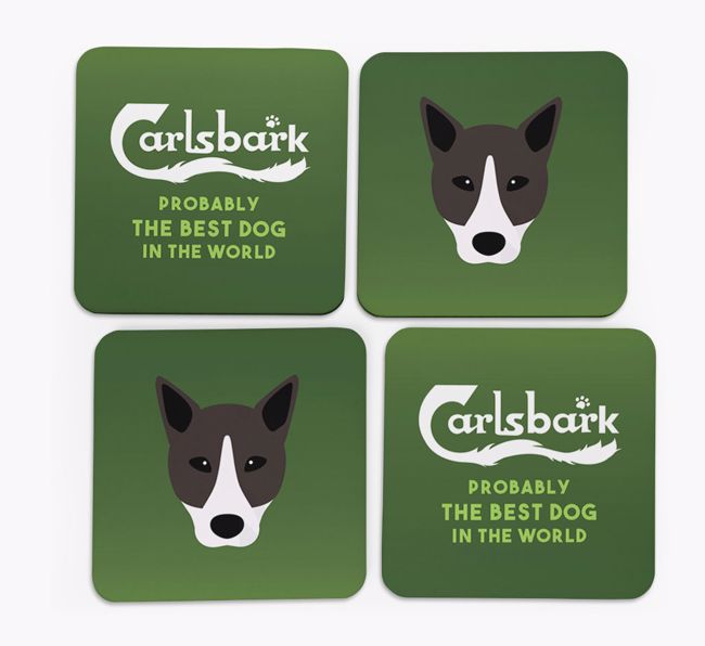 Carlsbark: Personalized {breedFullName} Coasters