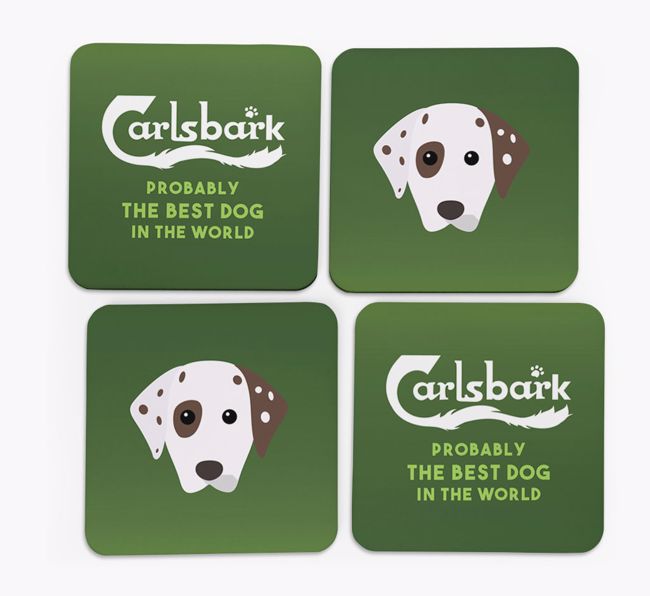 Carlsbark: Personalized {breedFullName} Coasters