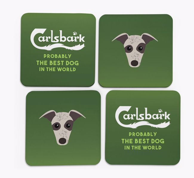 Carlsbark: Personalized {breedFullName} Coasters