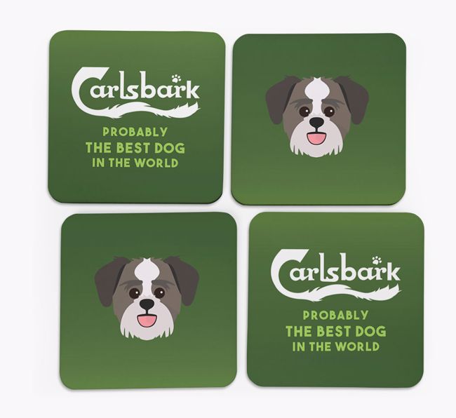 Carlsbark: Personalized {breedFullName} Coasters