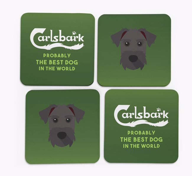 Carlsbark: Personalized {breedFullName} Coasters