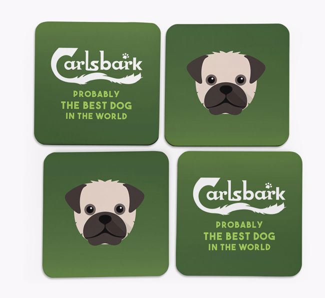 Carlsbark: Personalised {breedFullName} Coasters