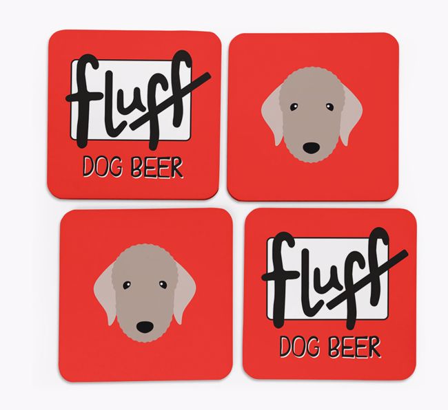 Fluff: Personalized {breedFullName} Coasters