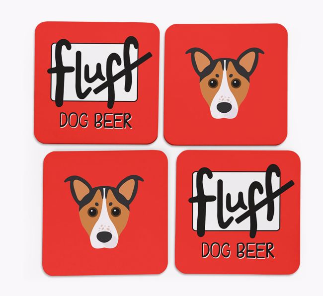 Fluff: Personalised {breedFullName} Coasters