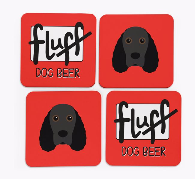 Fluff: Personalised {breedFullName} Coasters