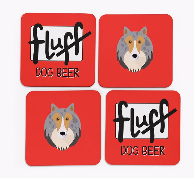 Fluff: Personalised {breedFullName} Coasters