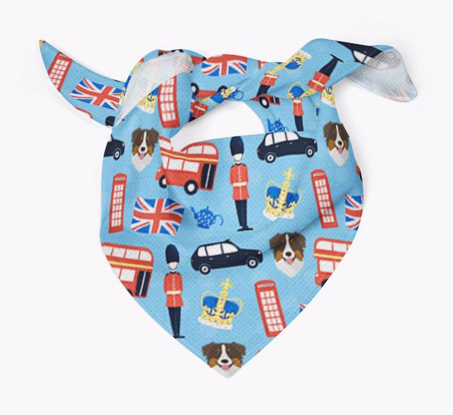 London Print: Personalised {breedFullName} Bandana